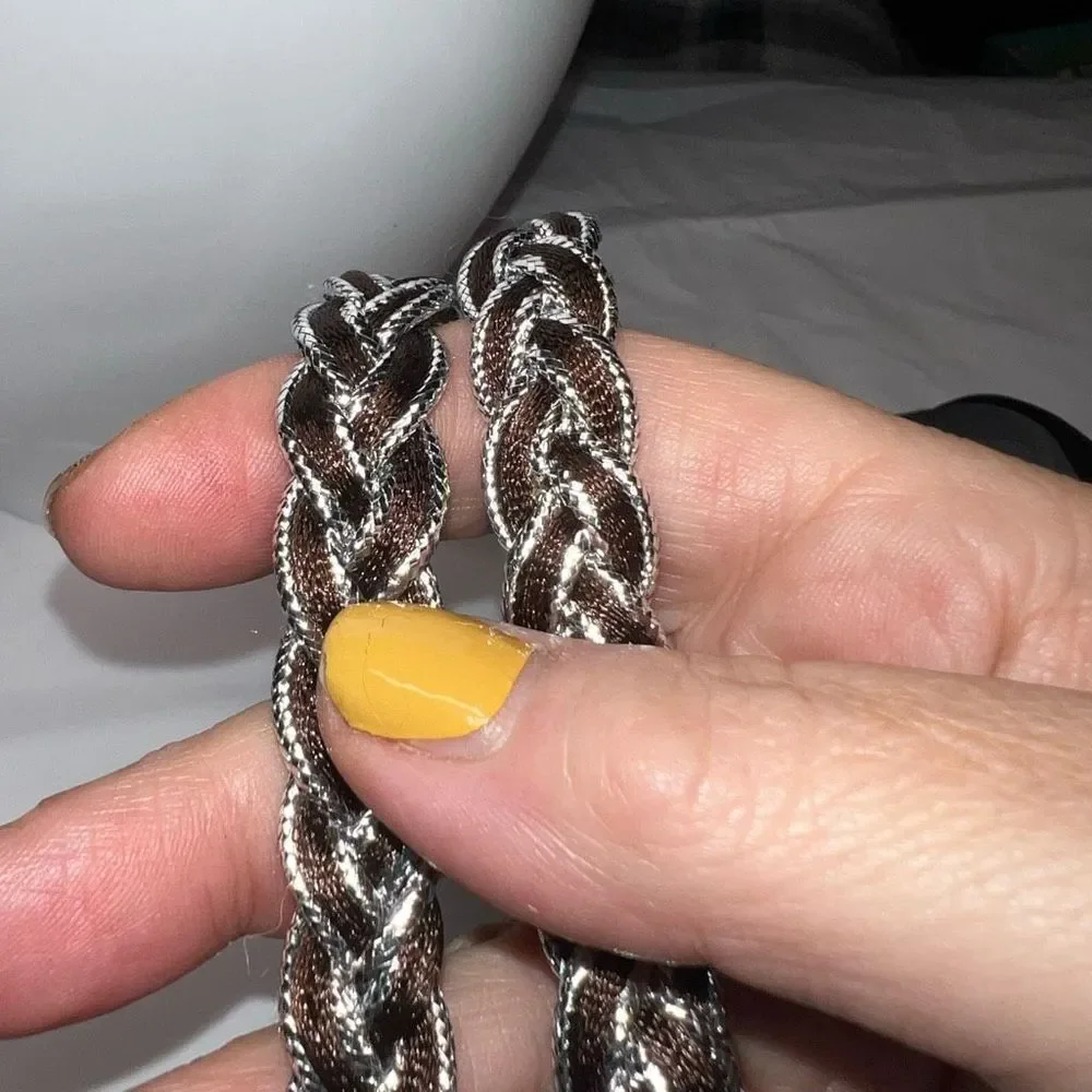 G by Gennaro Double Braided Hair Band